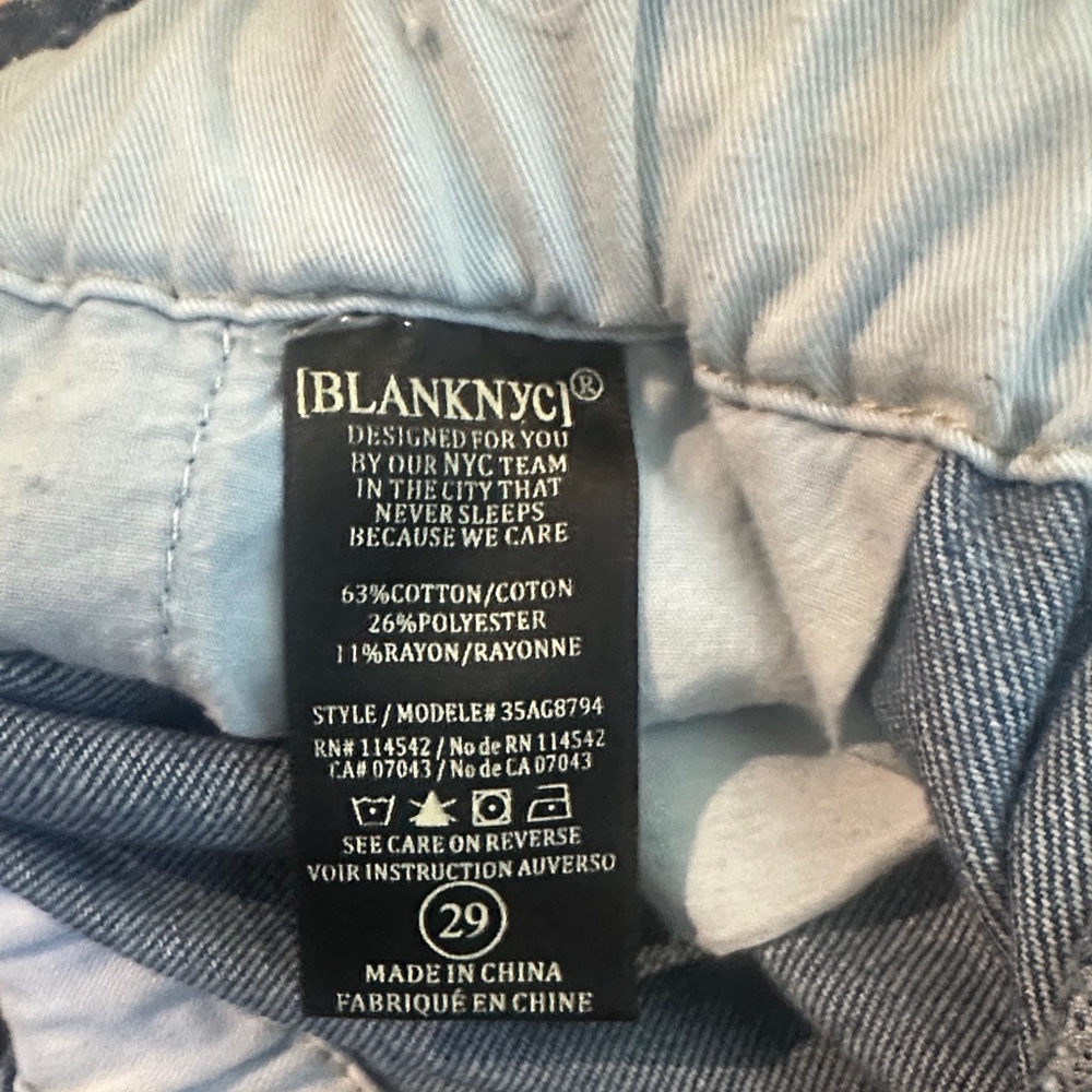 Denim Blue Women's Shorts - Picture 4 of 5